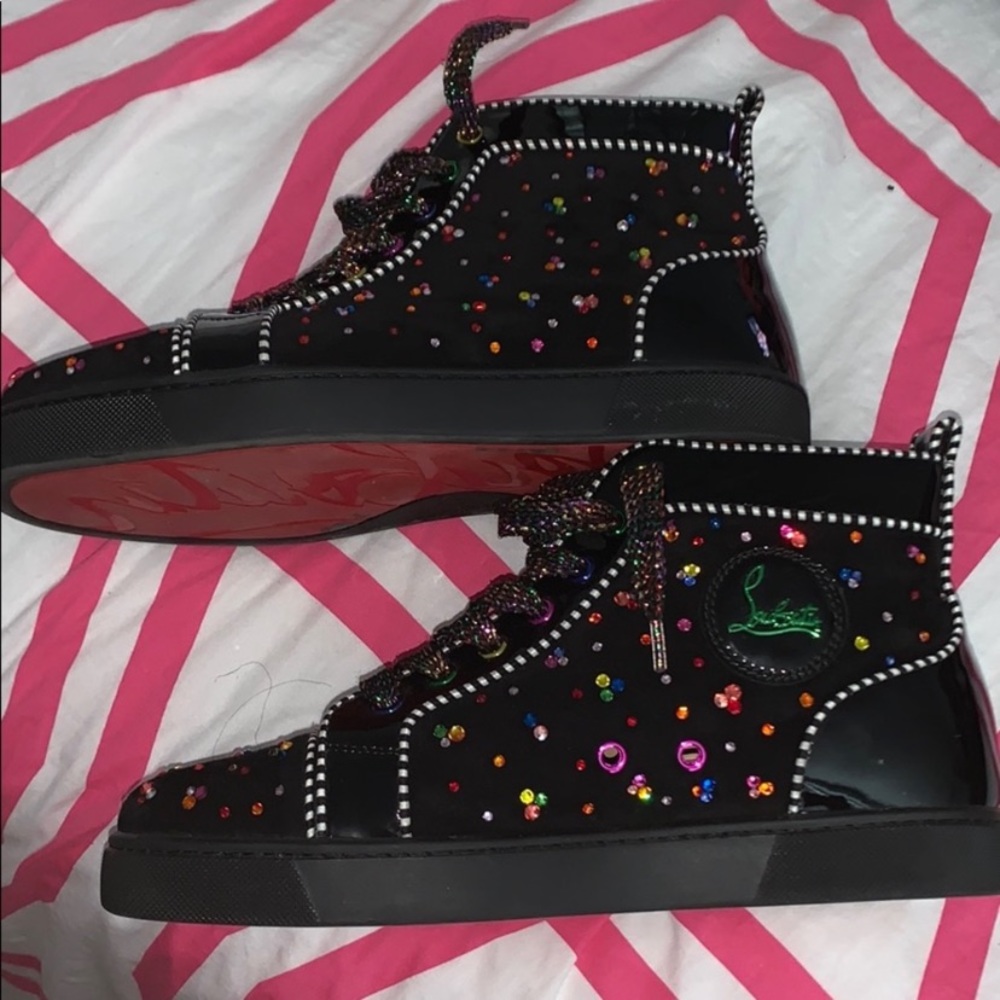 Christian Louboutin Claire De Lune Hightops🤩